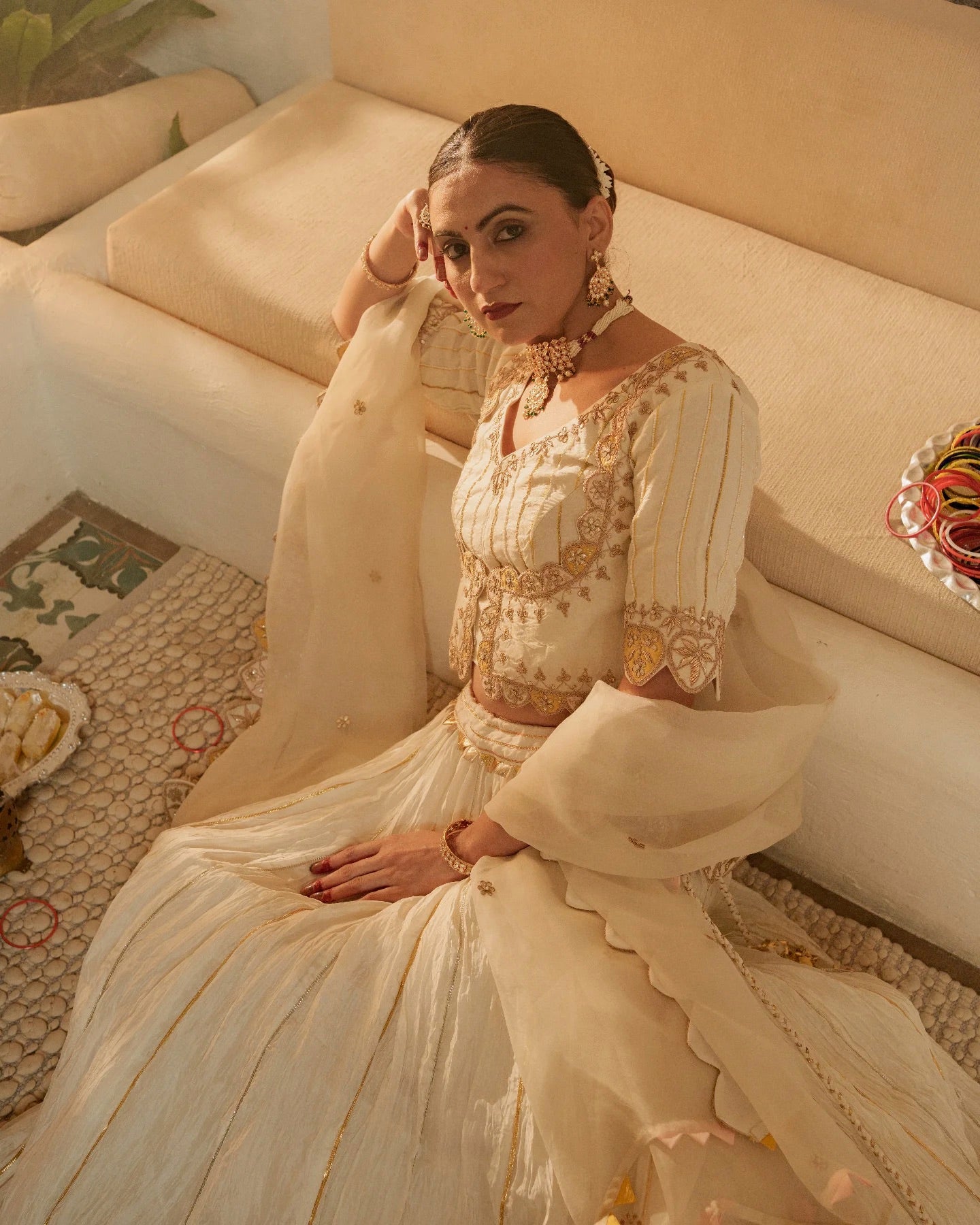 Colourful lehenga suitable for all festive occasions
